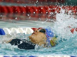 María Fernanda González consiguió hacer un tiempo de 1:02:00. MEXSPORT  /