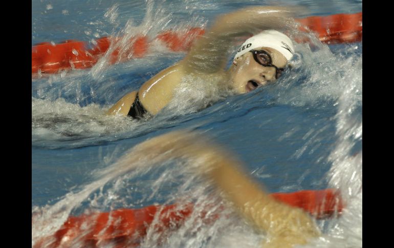 Estados Unidos logra obtener otra presea en deportes acuáticos. EFE  /