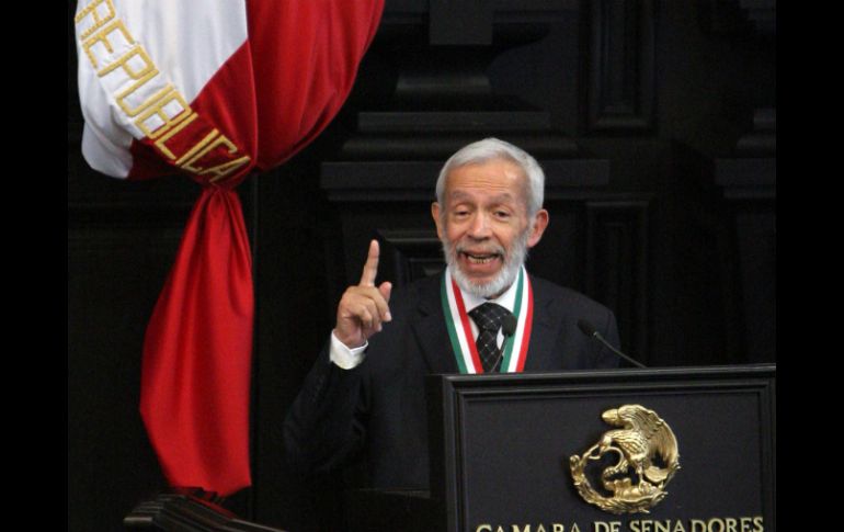 Miguel Ángel Granados Chapa recibió en tres ocasiones el Premio Nacional de Periodismo. EL UNIVERSAL  /