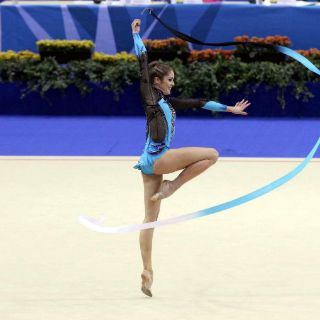 La gimnasia rítmica continúa con las finales por aparatos