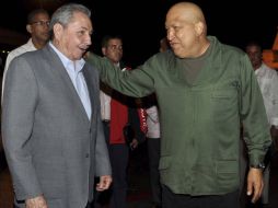 Chávez se encuentra confiado de que el resultado de los exámenes certificarán la ausencia de células malignas. AP  /