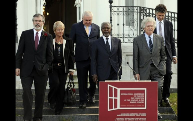 Los mediadores se muestran dispuestos a crear un comité internacional de seguimiento de las recomendaciones. AFP  /
