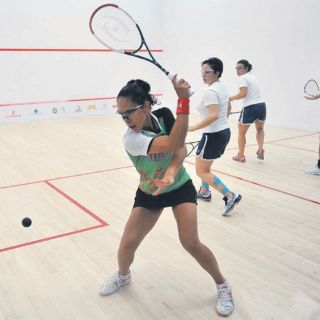 La abundante jornada del squash