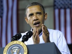 El presidente Barack Obama se encuentra de gira por Virginia y Carolina del Norte. AP  /