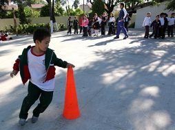 Educación Jalisco implementará circuitos de activación física en 250 escuelas.  /
