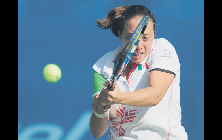 Ximena Hermoso, una de las mexicanas que compitieron ayer. EFE  /