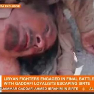 Segundo video presenta supuesto cadáver de Gadhafi