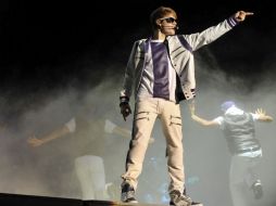 Durante el concierto, Bieber consiguió mezclar ritmos de hip hop, rock y pop. AFP  /