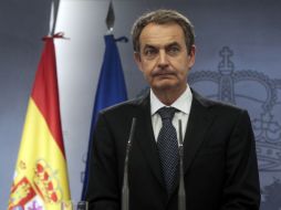 El presidente de España, José Luis Rodríguez Zapatero, dijjo que el recuerdo de la violencia de ETA siempre estará presente. REUTERS  /