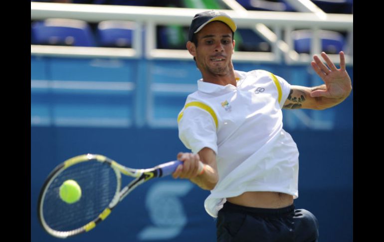 Dutra, el último de los basileños en tenis. EFE  /