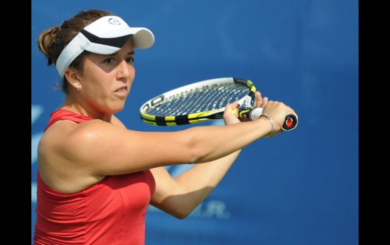 Falconi disputará dos finales mañana: singles y dobles. EFE  /