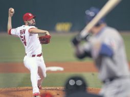 El pitcher mexicano Jaime García se fue sin decisión, luego de lanzar siete entradas completas. AP  /