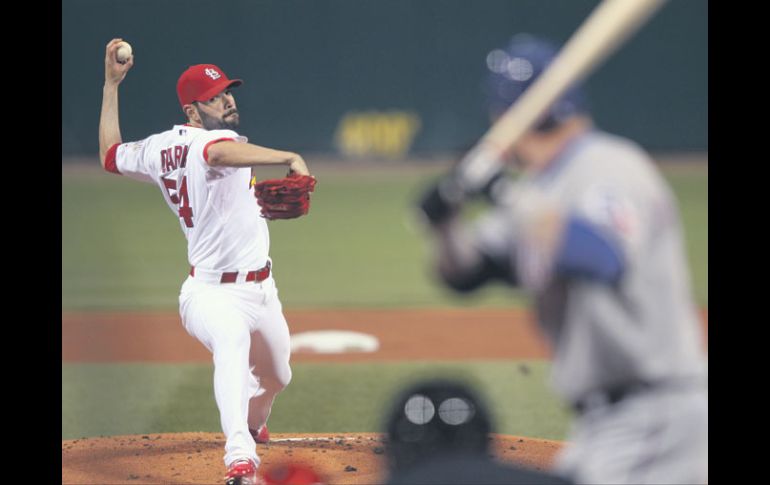 El pitcher mexicano Jaime García se fue sin decisión, luego de lanzar siete entradas completas. AP  /