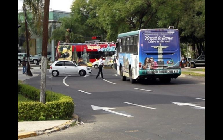 La avenida Vallarta será una de las vialidades principales afectadas por los cortes a la circulación. ARCHIVO  /