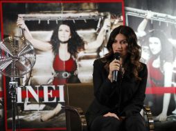 Pausini regresará a México en febrero para cantar en Monterrey y la Ciudad de México. EL UNIVERSAL  /