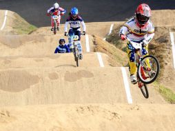 Primer día de actividades de BMX. EFE  /