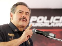 Servando Sepúlveda, titular de la Policía tapatía, pide una investigación interna a la Procuraduría.  /