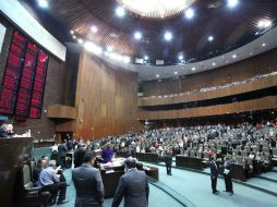 La Cámara de Diputados aprobó el  jueves la Ley de Ingresos de la Federación para el ejercicio fiscal del próximo año. EL UNIVERSAL  /