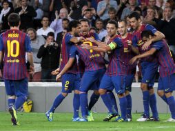 El equipo azulgrana buscará permanecer en el liderato de la Liga Española. AP  /