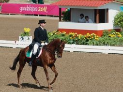 El mejor binomio mexicano fue Carlos Eduardo Cornejo montando a “Prometeo Equus”, con 58.00, en el lugar 20.  /
