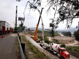 El nodo comenzó a ser construido en septiembre pasado. ARCHIVO  /