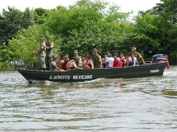 El Ejército mexicano implementa el plan de emergencia DN II-E. EFE  /