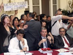La protesta del jueves pasado se enmarca en una movilización que desde hace cinco meses mantiene la Confech. REUTERS  /