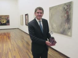 Jerome Seigon, director nacional de Casa Hennessy, apoya de manera directa la exposición. ARCHIVO  /