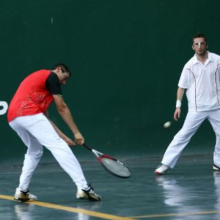 En marcha al podio pelotaris mexicanos