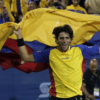 Gana Colombia el oro en singles de tenis