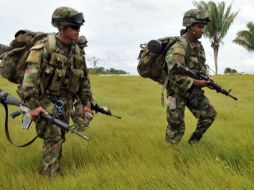 Los militares fueron atacados mientras ejecutaban operaciones de control. ARCHIVO  /