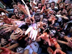 La marcha de horror fue convocada por un colectivo de jóvenes estudiantes.  /