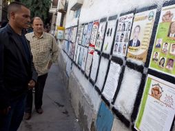 La propaganda política ya está expuesta por todas las calles de Túnez. EFE  /