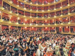 Una de las galas de mariachi celebradas este año en el Degollado.  /