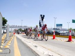 Ayer, el tráfico se vio afectado en la Ciudad por la competencia de ciclismo.  /