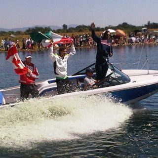 Carlos Lamadrid es bronce en Slalom de Esquí Acuático