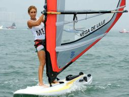 Vega le dedicó su medalla al público, que la estuvo apoyando en todo momento. MEXSPORT  /