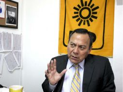 Jesús Zambrano, lamentó que debido al enfrentamiento se esté lastimando la imagen de Marcelo Ebrard. EL UNIVERSAL  /