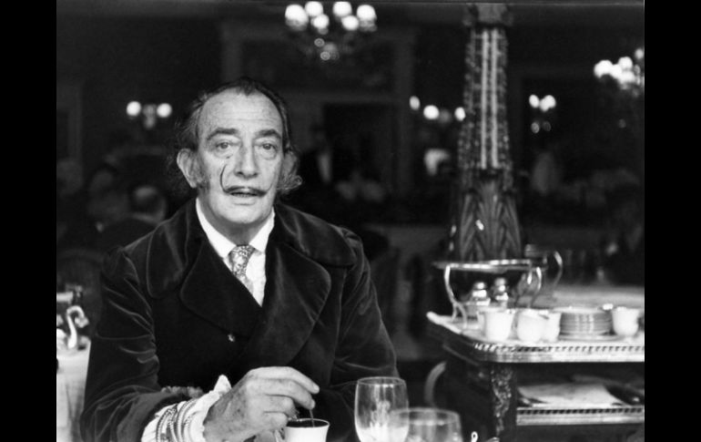 En la imagen, Dalí fotografiado por Gendel, una de las piezas a exponerse en la Academia Americana de Roma. ESPECIAL  /