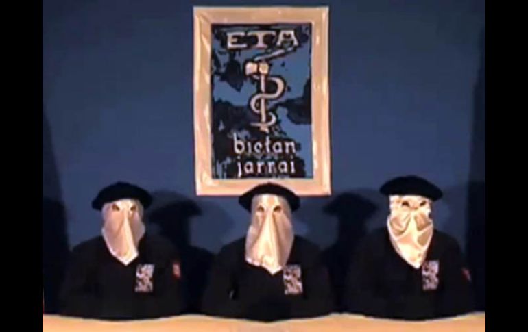 La semana pasada, el grupo armando ETA anunció el alto definitivo a sus actividades terroristas. ARCHIVO  /