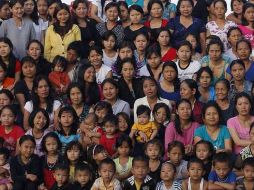 La familia vive en un inmueble de cuatro plantas y cien habitaciones. REUTERS  /