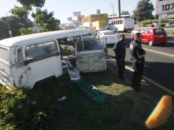 En uno de los accidentes que ocurrió en la carretera Chapala falleció una mujer.  /