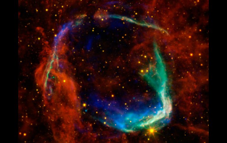 La NASA recreó la imagen de la primera supernova documentada. REUTERS  /