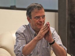 De haber aceptado la propuesta de Cordero, Ebrard tendría que haberse sumado al proyecto del PAN. ARCHIVO  /