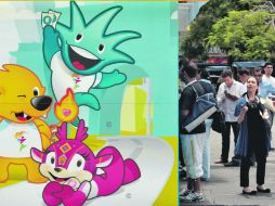 Aficionados hacen la fila para comprar boletos en una taquilla oficial. NTX  /