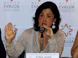 Edna Jaime dijo que se carece de la información necesaria para conocer el destino de los recursos de las entidades.  /