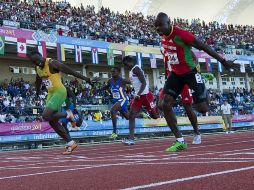 Quedó vivo el récord panamericano de Collins en 10 segundos. AFP  /