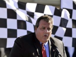 Chris Christine durante la conferencia de prensa donde se anunció la realización de la carrera en categoría Fórmula Uno para 2013. EFE  /