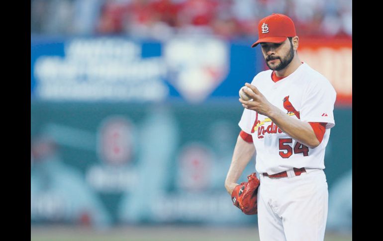Jaime García no ha podido ganar en lo que va de postemporada. GETTY IMAGES SPORT  /