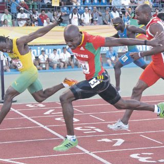 Final de infarto en los 100 metros planos